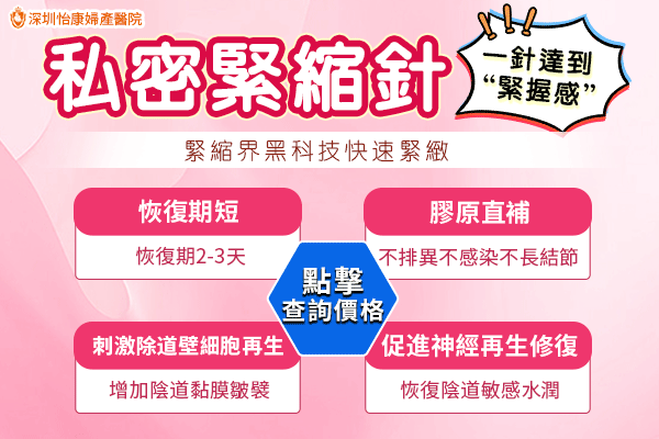 深圳緊縮針價格揭秘：一針多少錢？哪裡可以安全注射